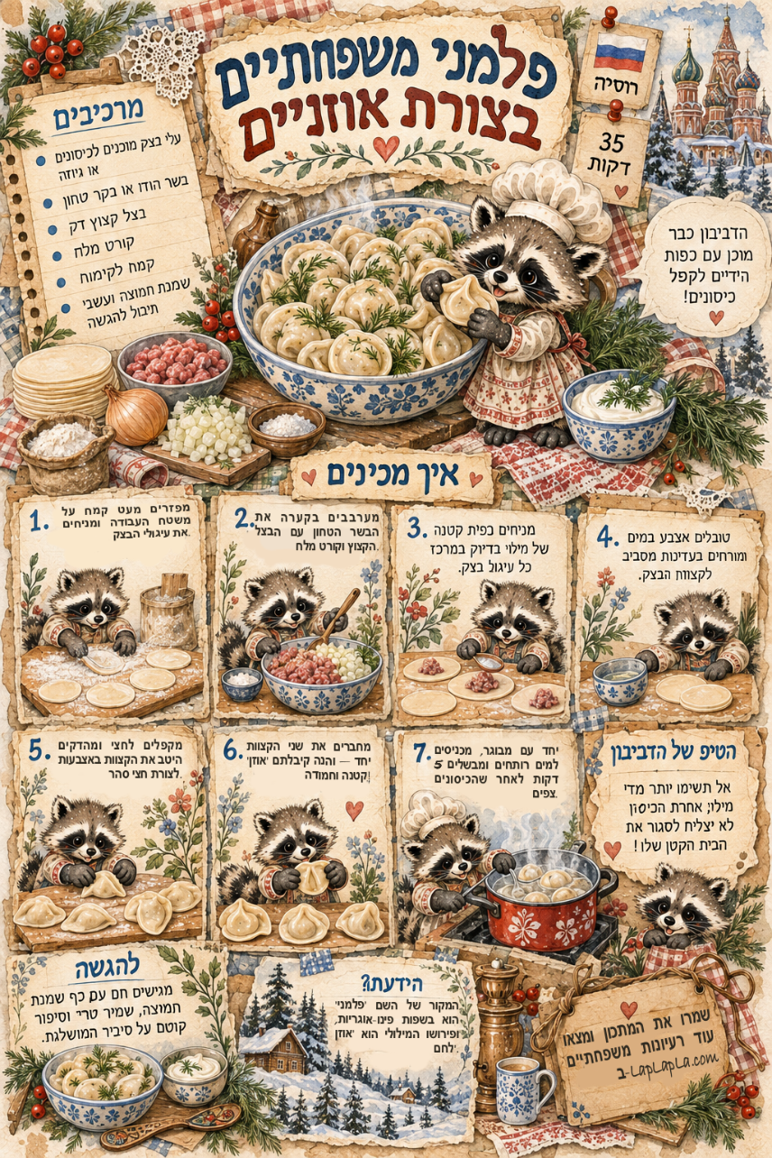 פלמני משפחתיים בצורת אוזניים